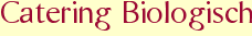 Catering Biologisch